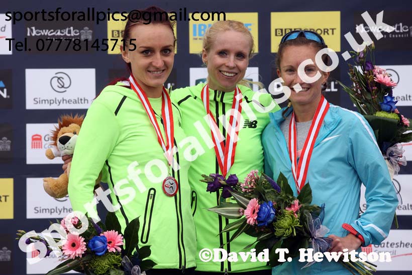 Womens Great North Run, 2017 Simplyhealth Great North Run. Photo: David T. Hewitson/Sports for All Pics